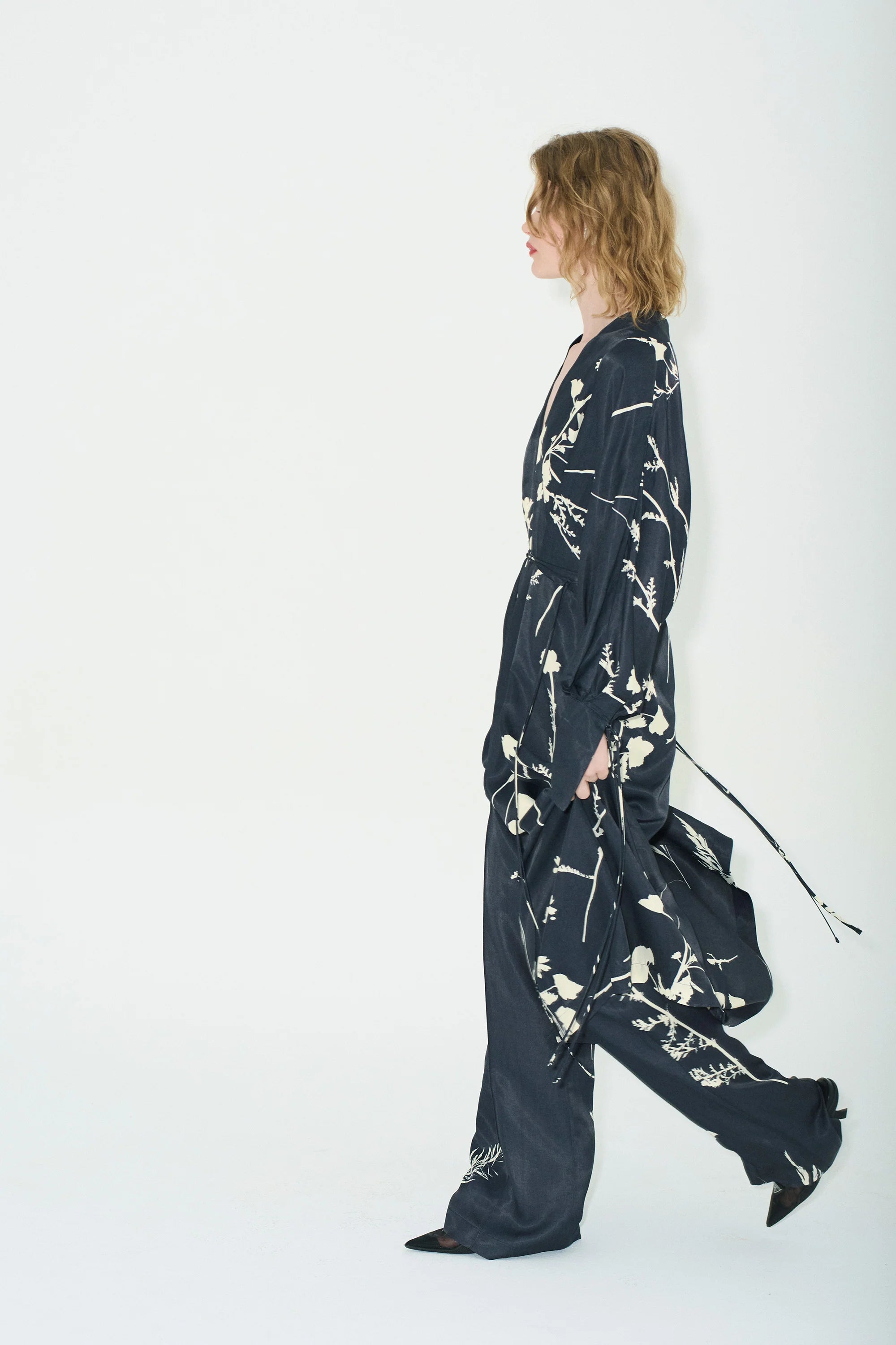 Gobi Kimono- Navy