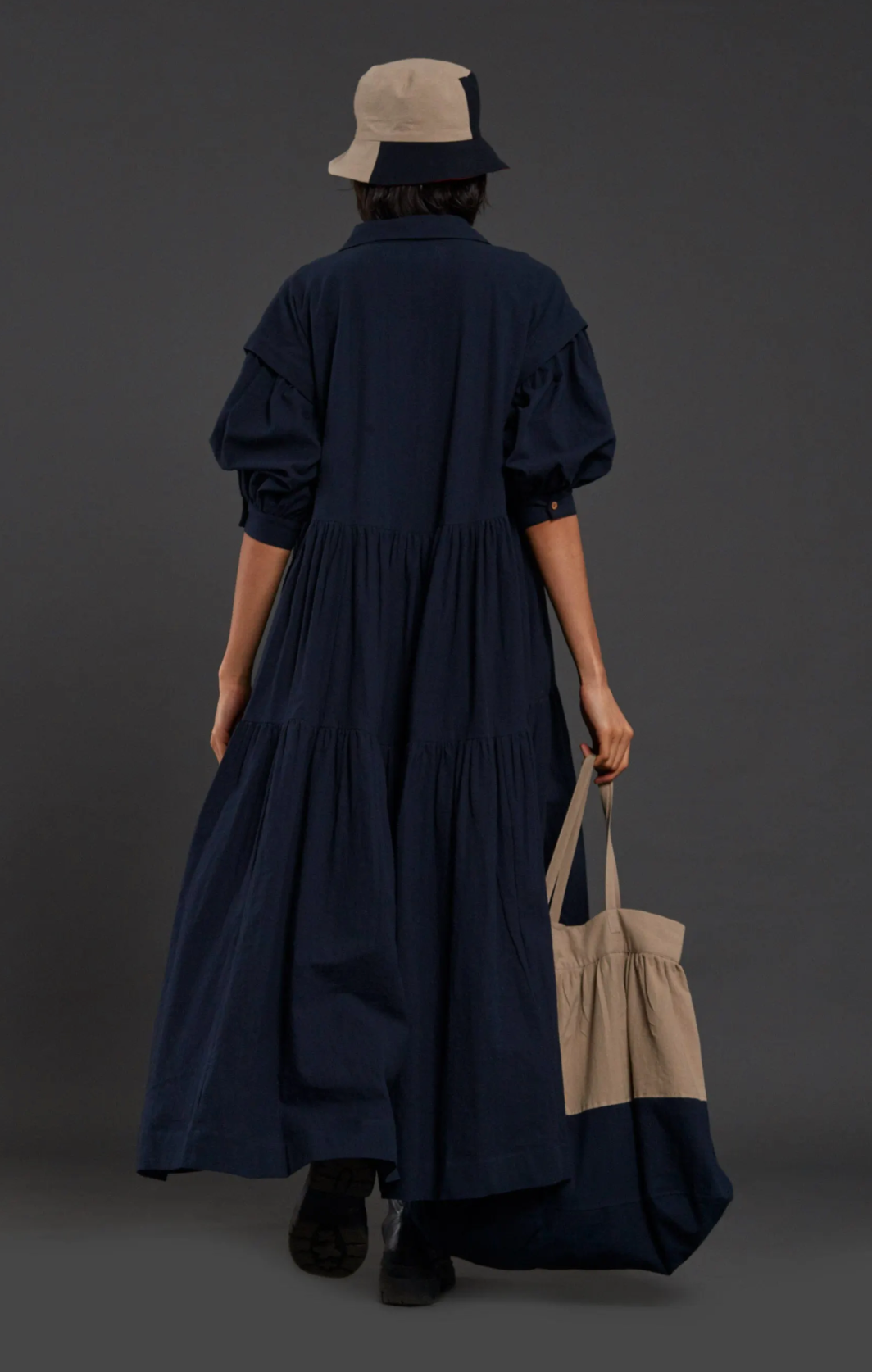 Mulana Dress Navy