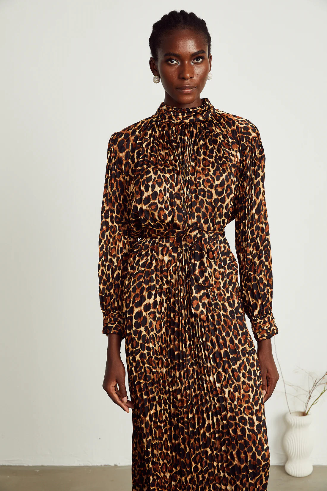 Capucine Leopard Dress