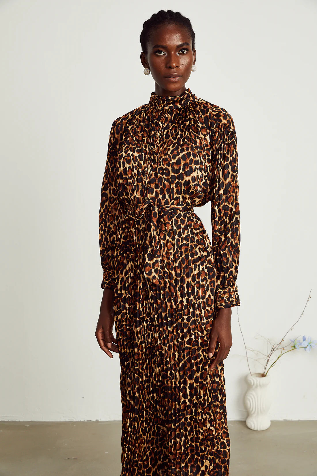 Capucine Leopard Dress