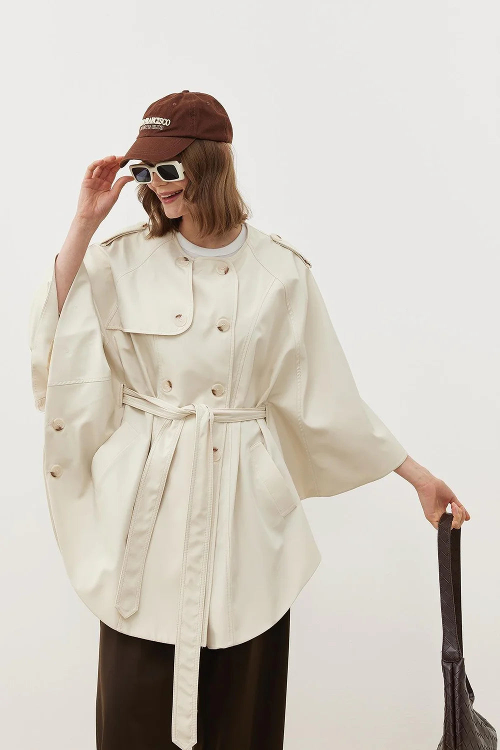 MLNI Trench Coat Ecru