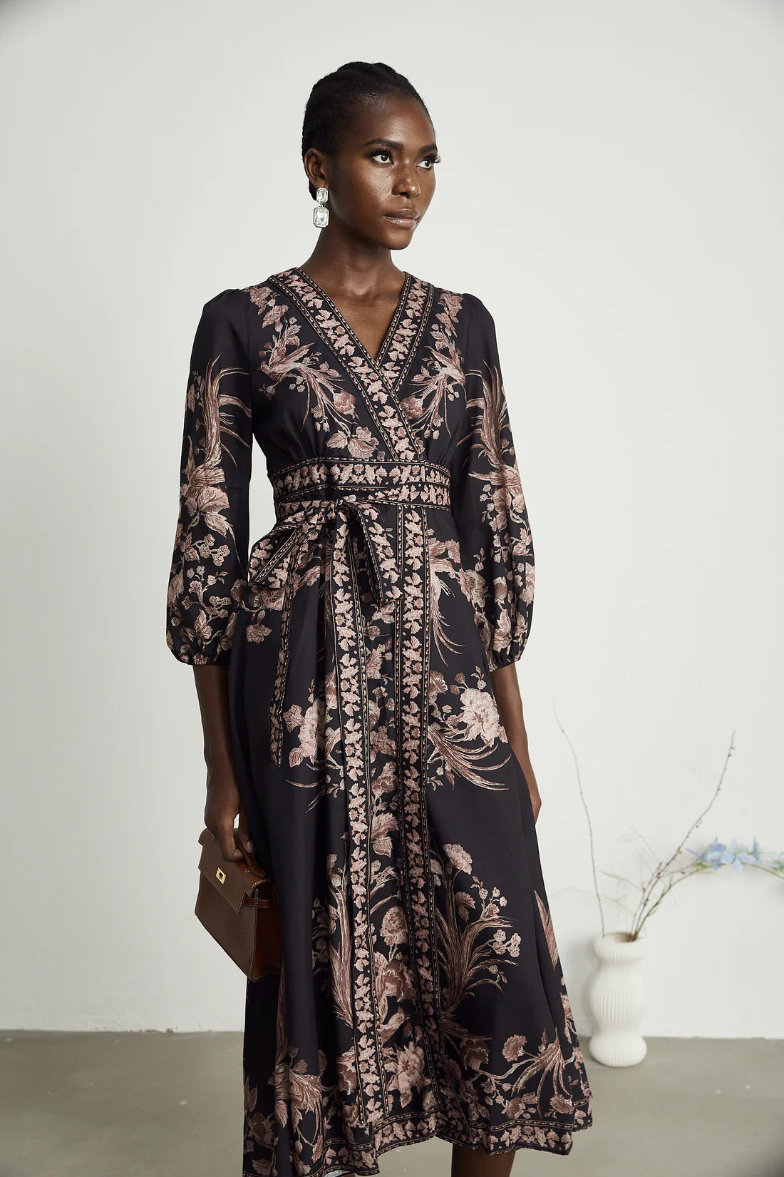 Polline Floral Printed Dress