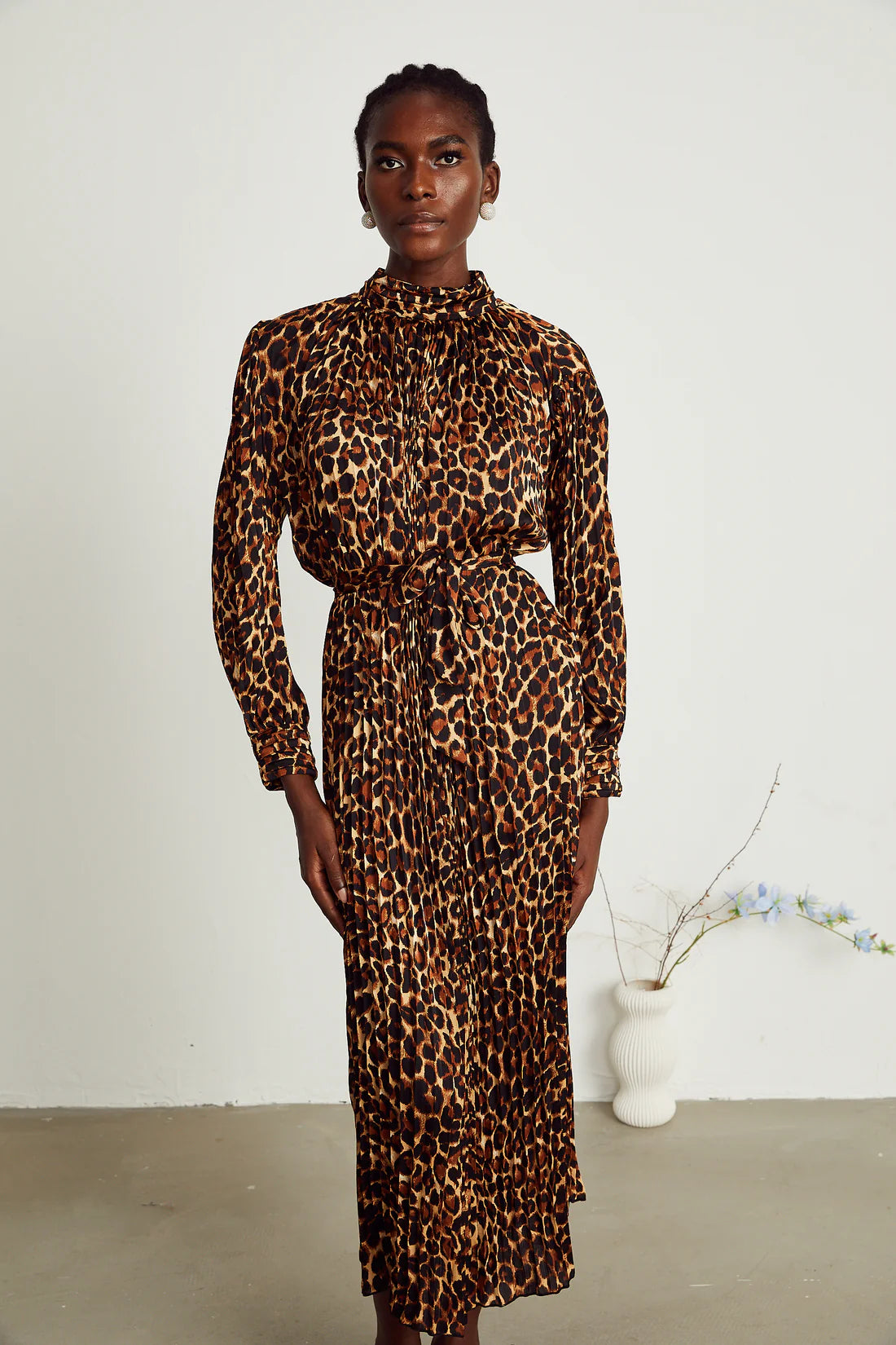 Capucine Leopard Dress