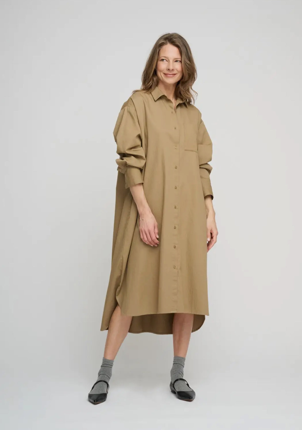 Floret Shirtdress Twill