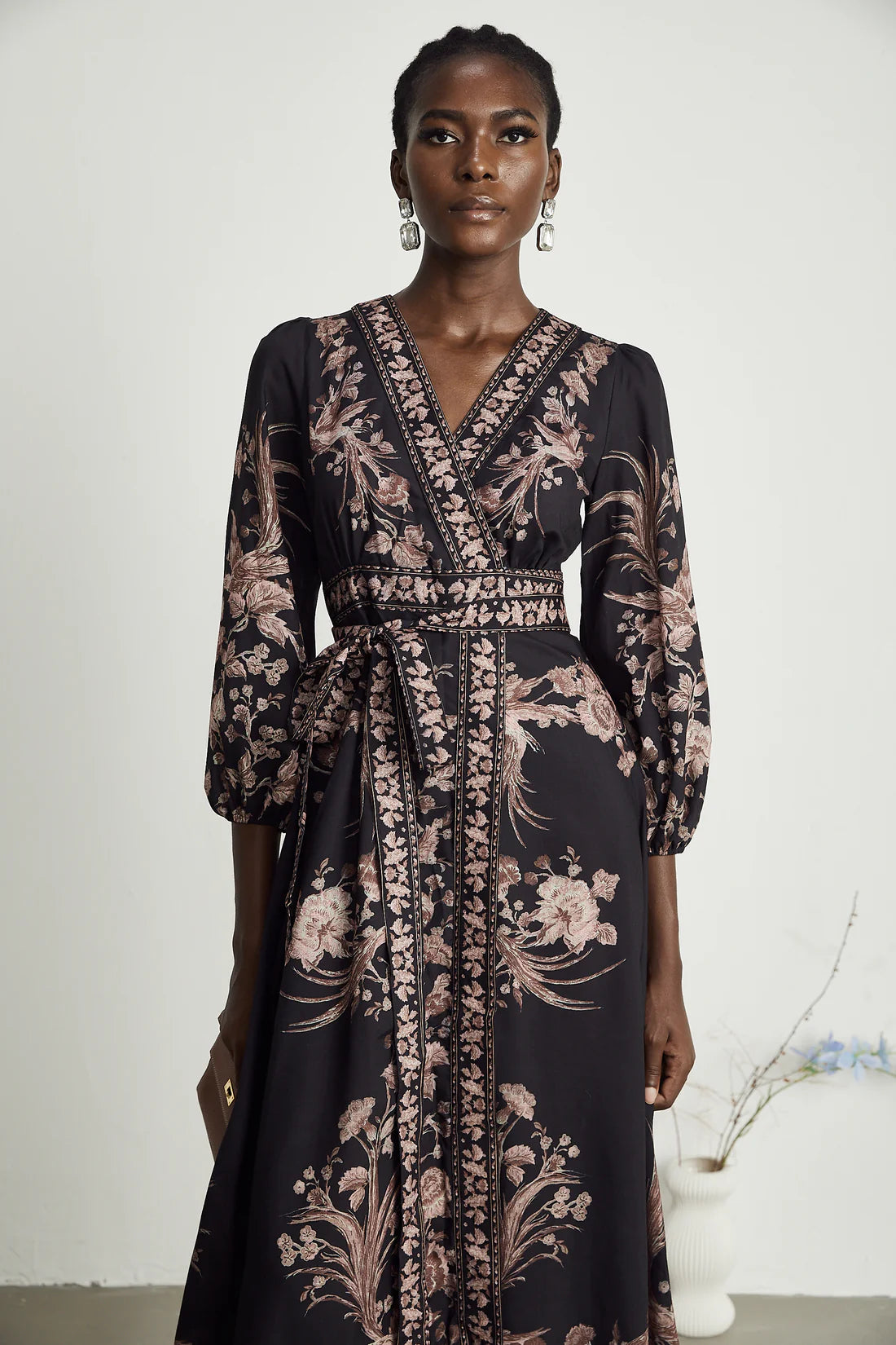 Polline Floral Printed Dress