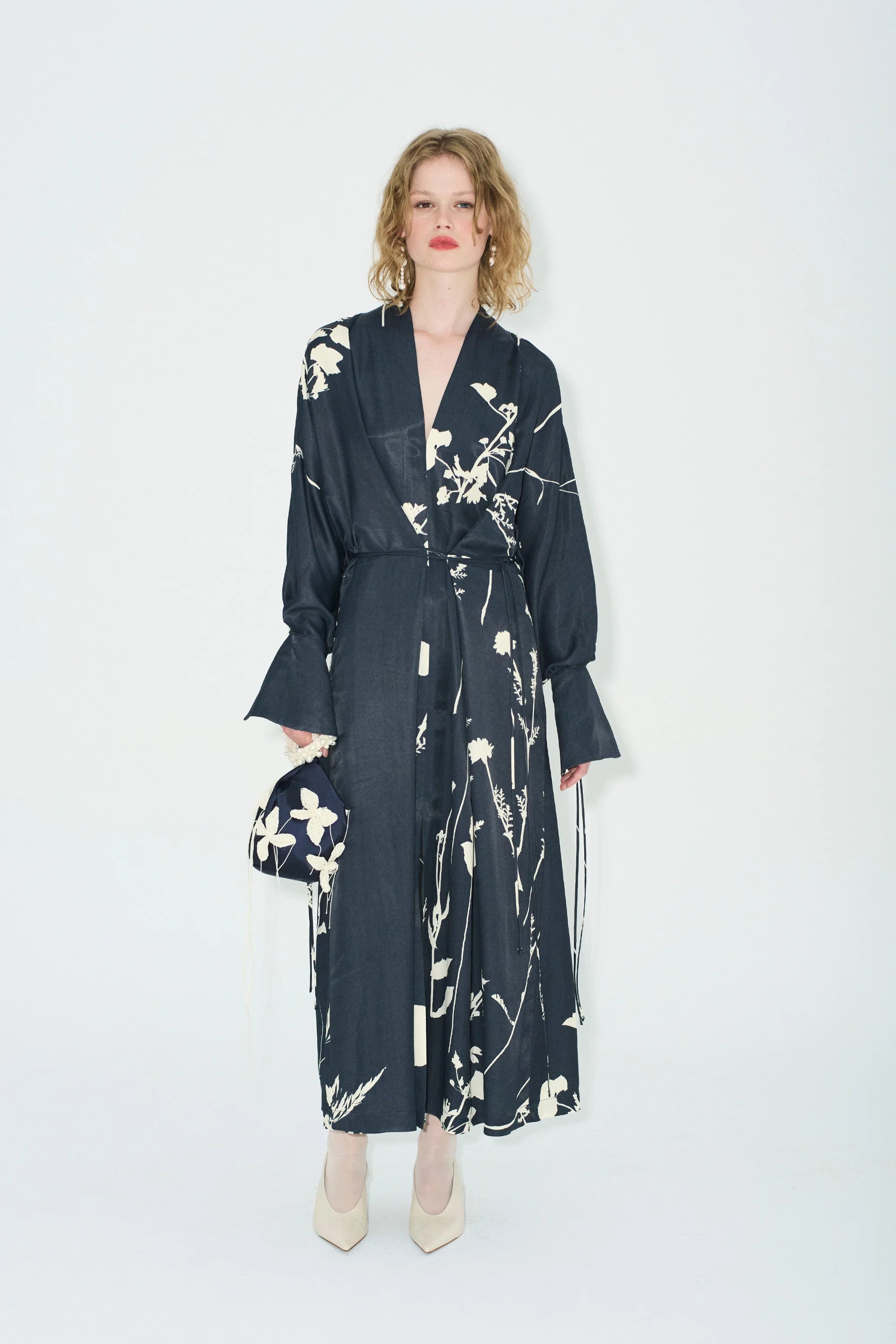 Gobi Kimono- Navy