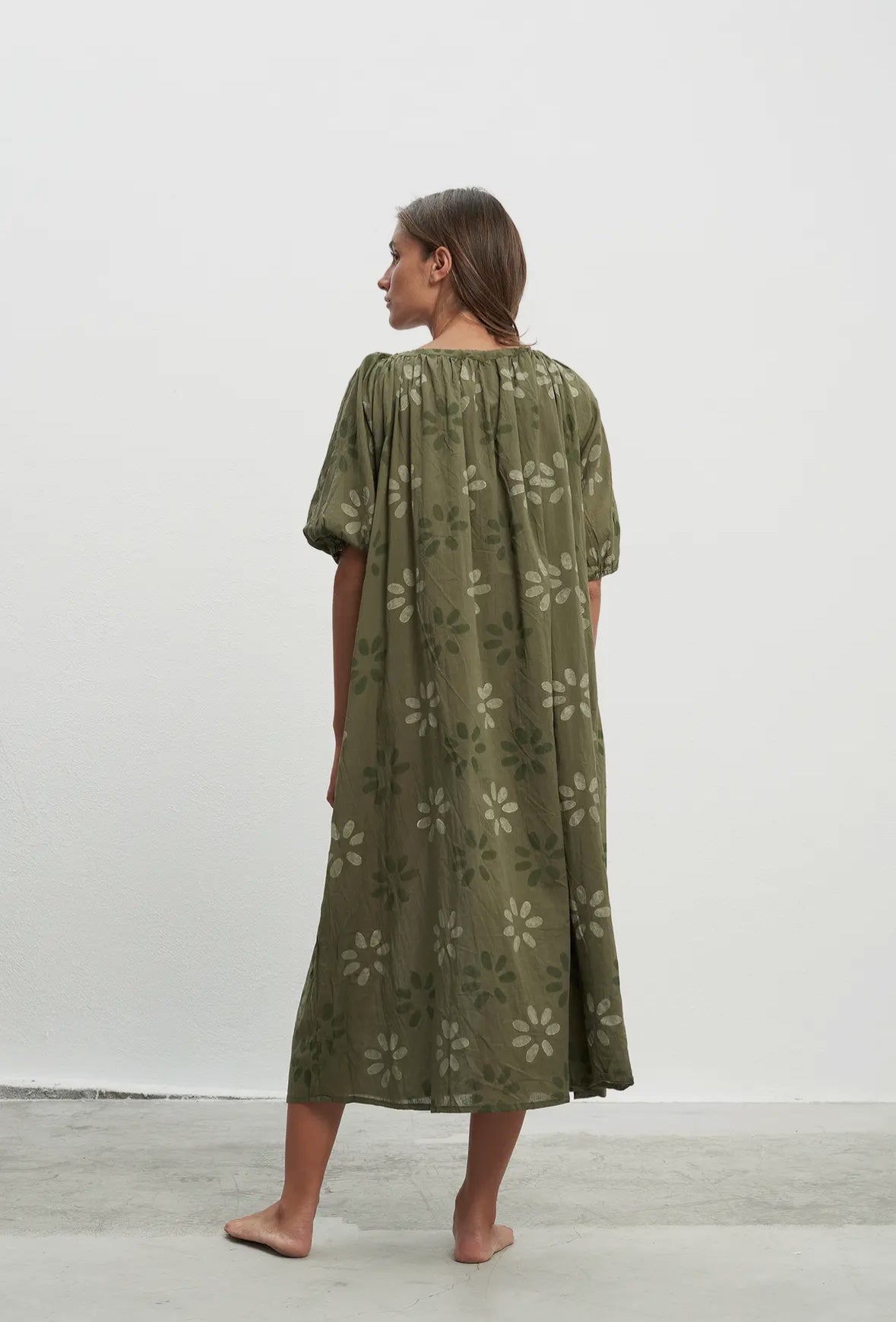 Ona Dress Green