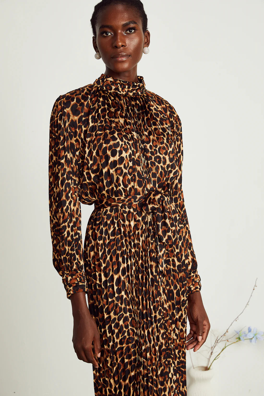 Capucine Leopard Dress