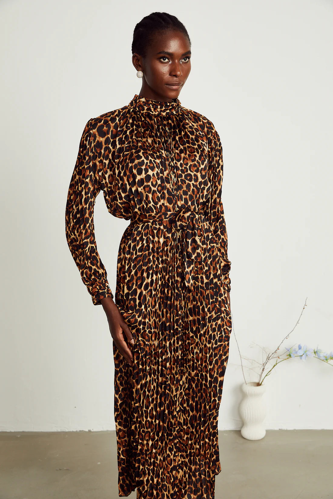 Capucine Leopard Dress