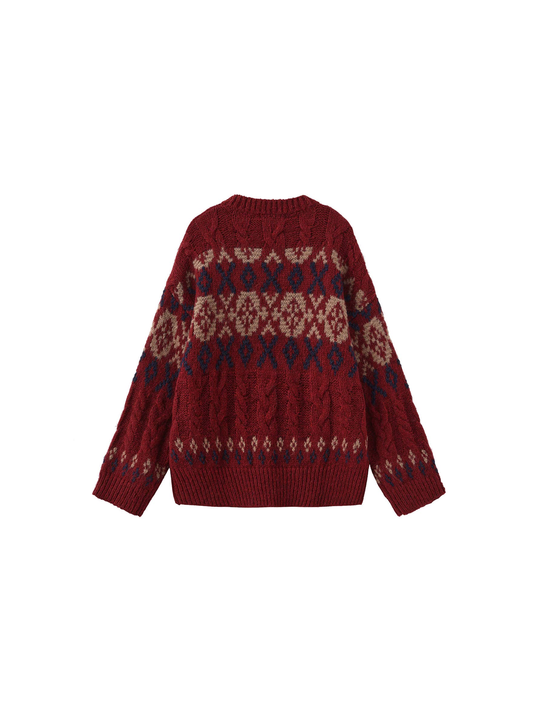 Holiday Maroon Sweater