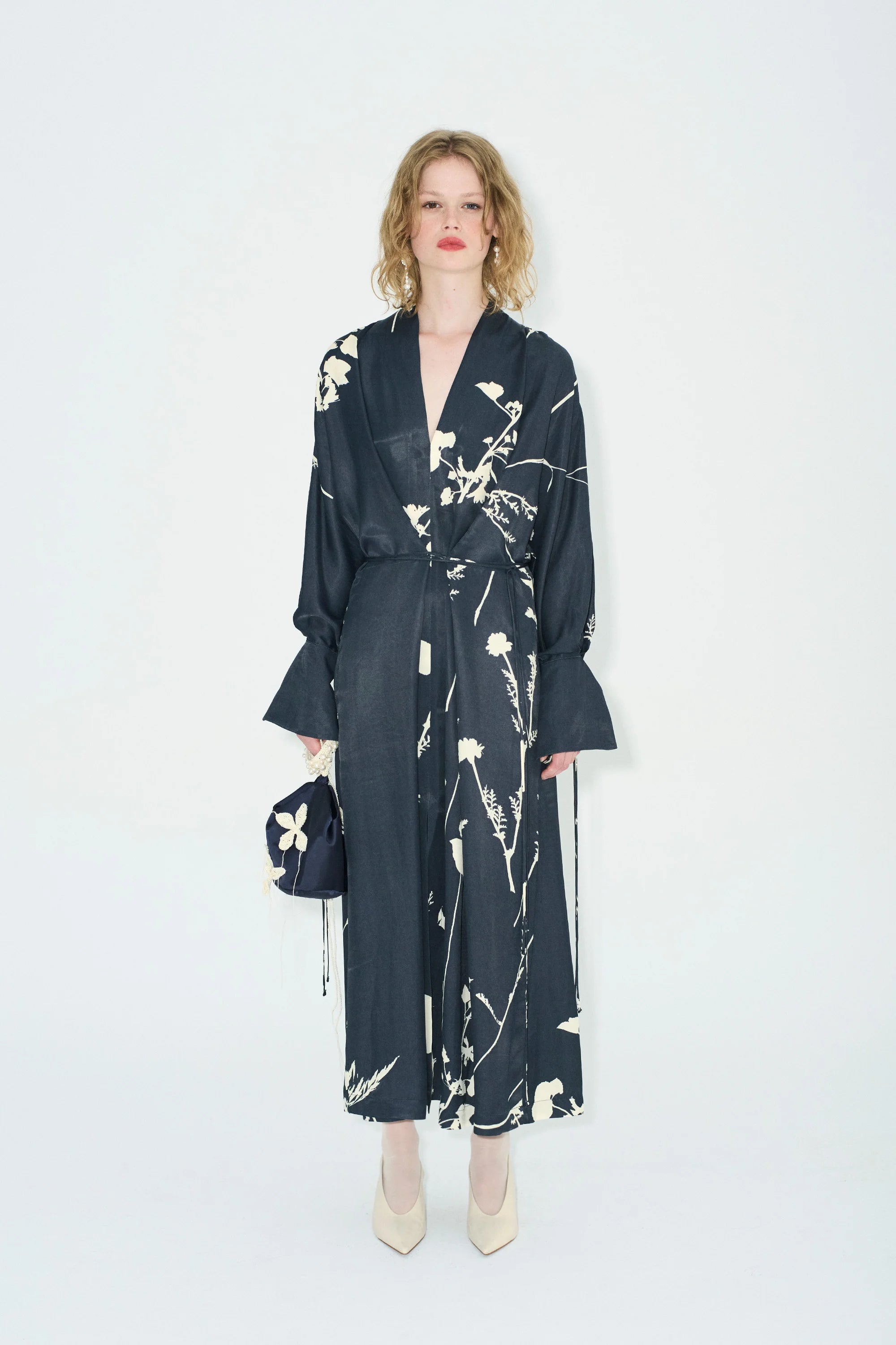 Gobi Kimono- Navy