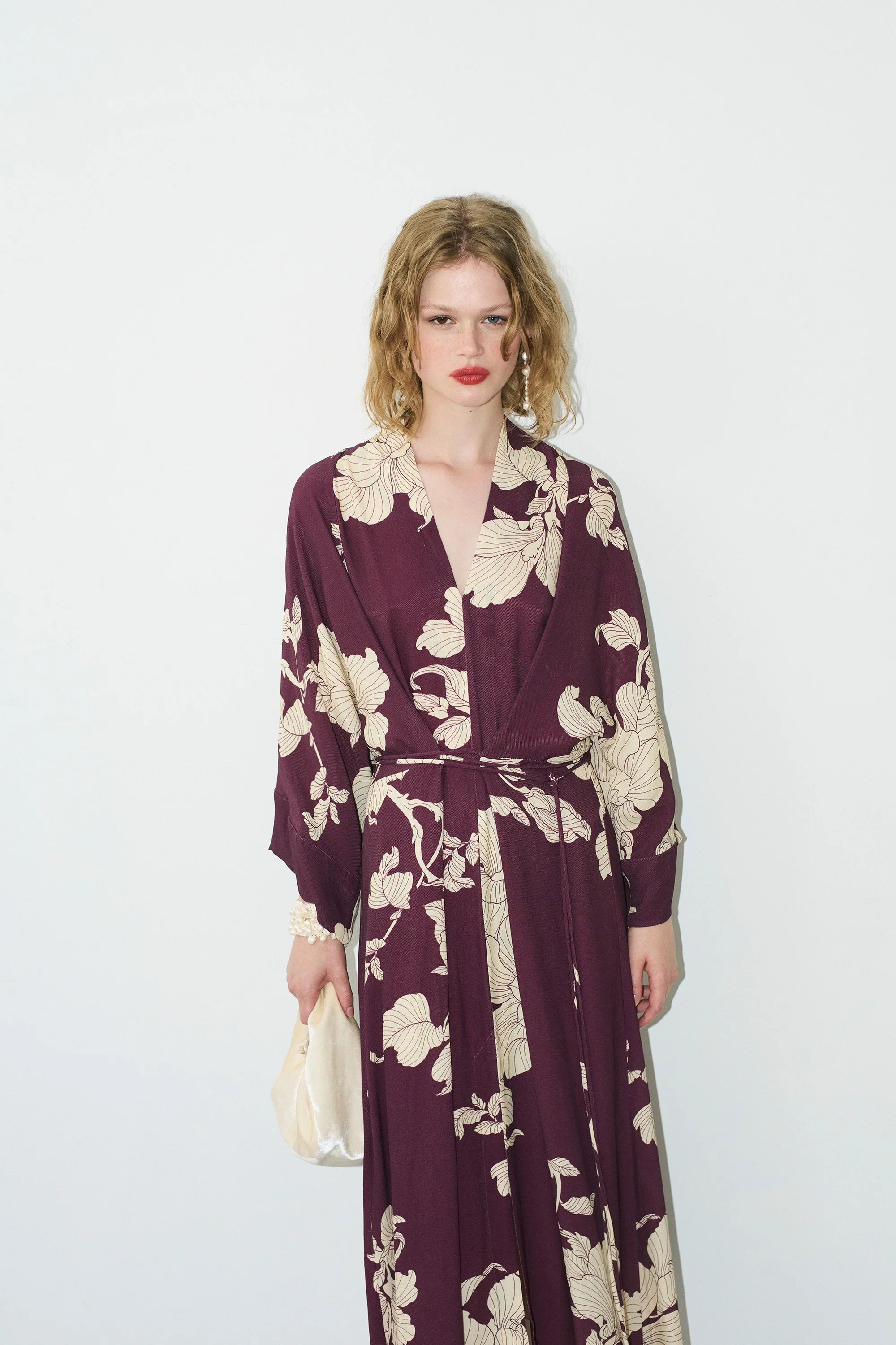 Lotta Kimono Burgundy