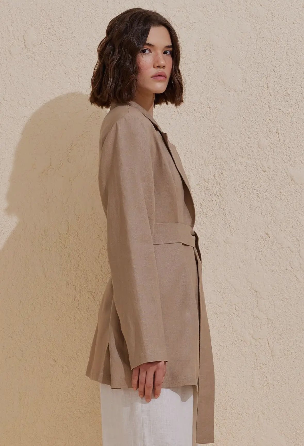 Linen Pera Jacket