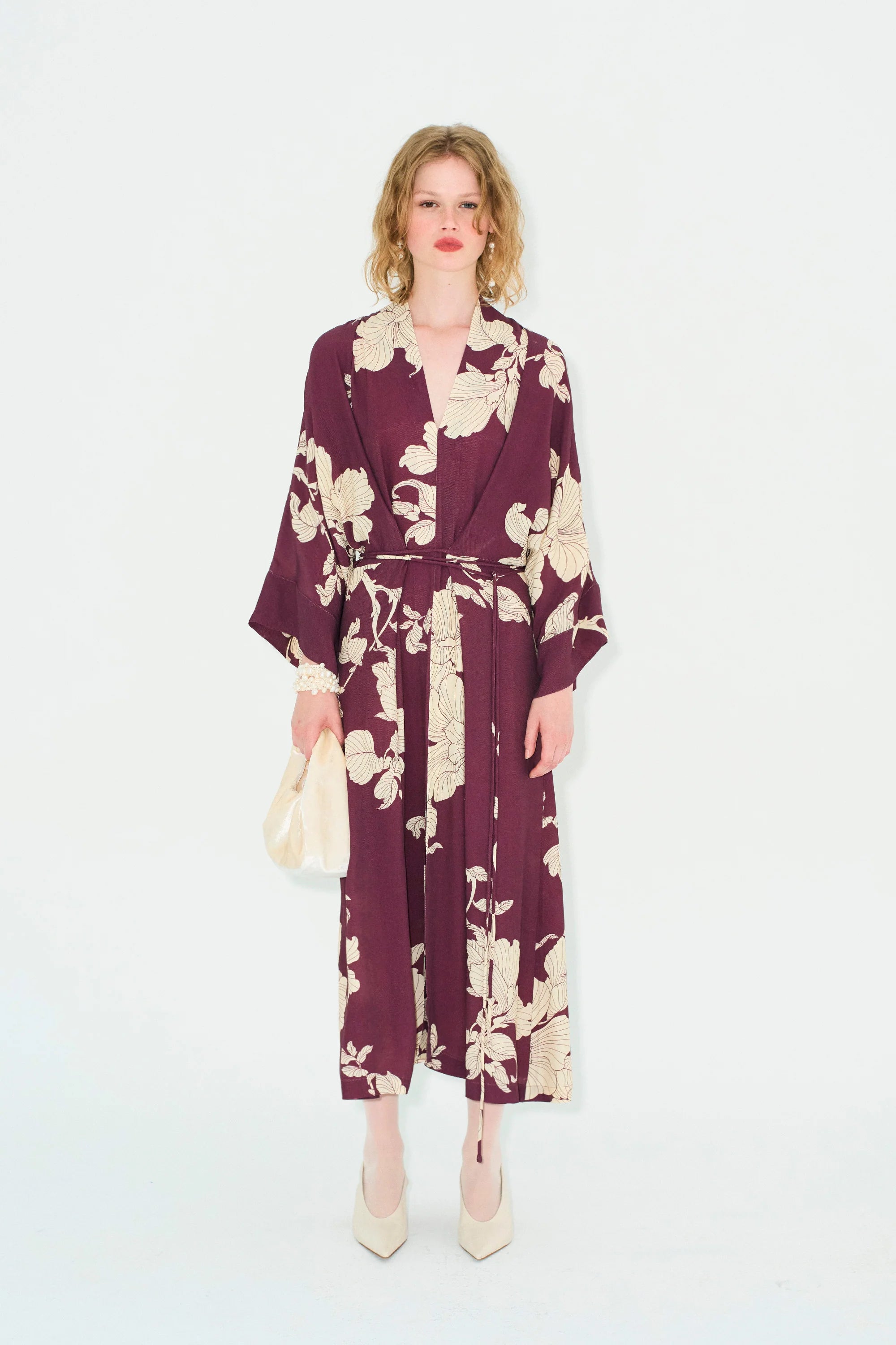 Lotta Kimono Burgundy