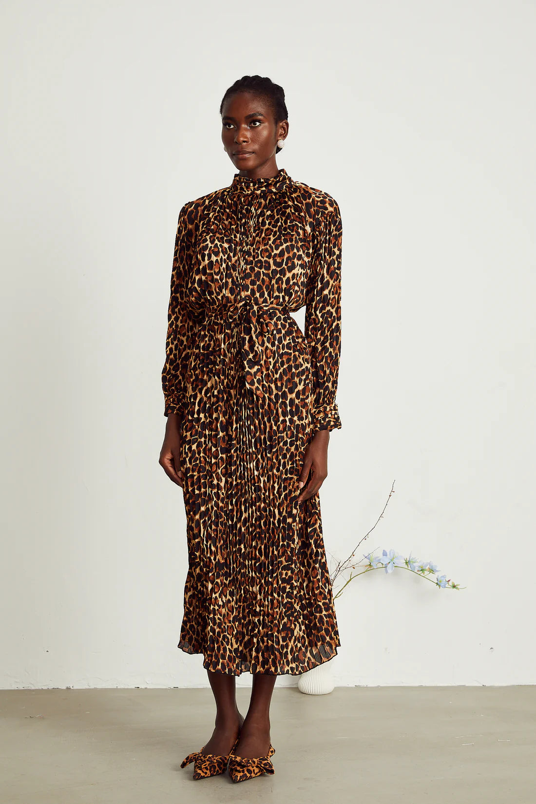 Capucine Leopard Dress