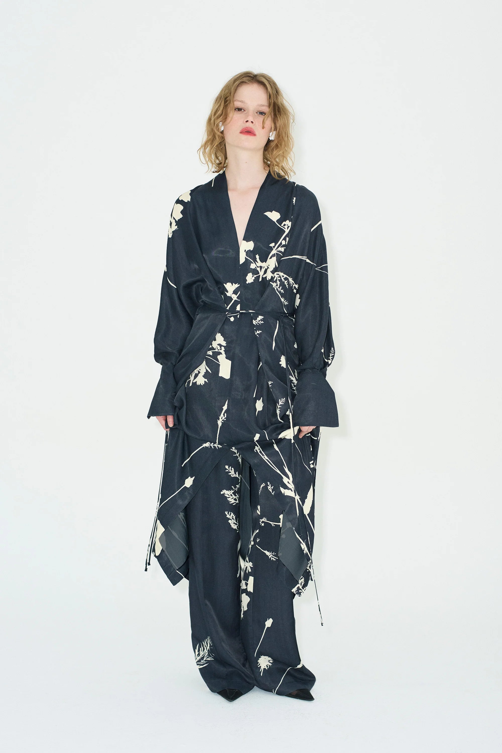 Gobi Kimono- Navy