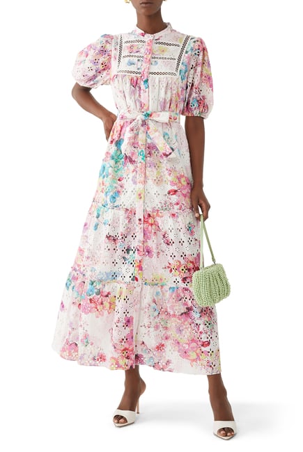 April Floral Dress