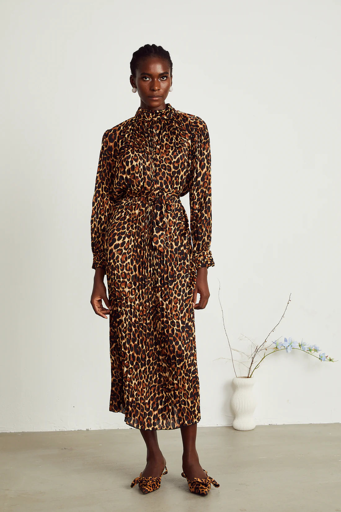 Capucine Leopard Dress