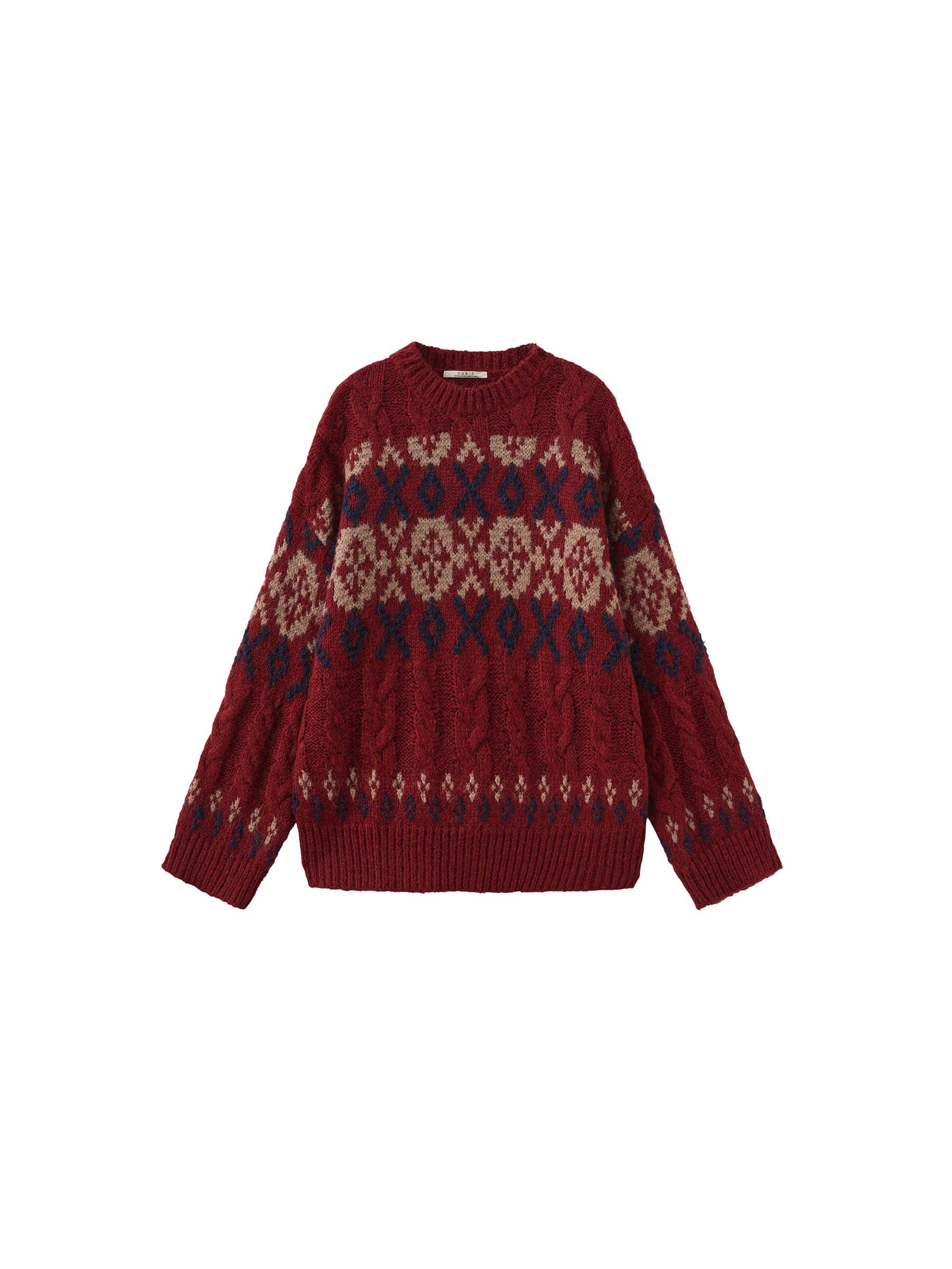 Holiday Maroon Sweater