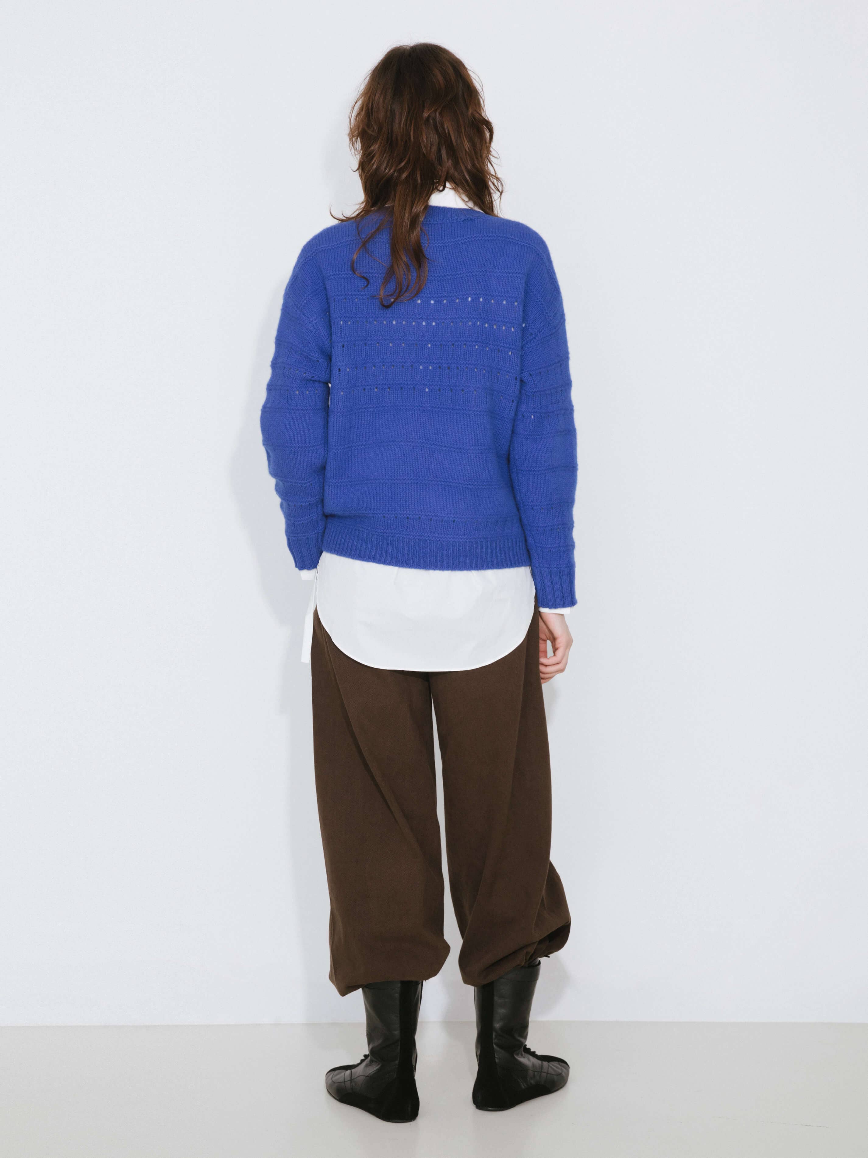 Halo Wool Sweater - multi