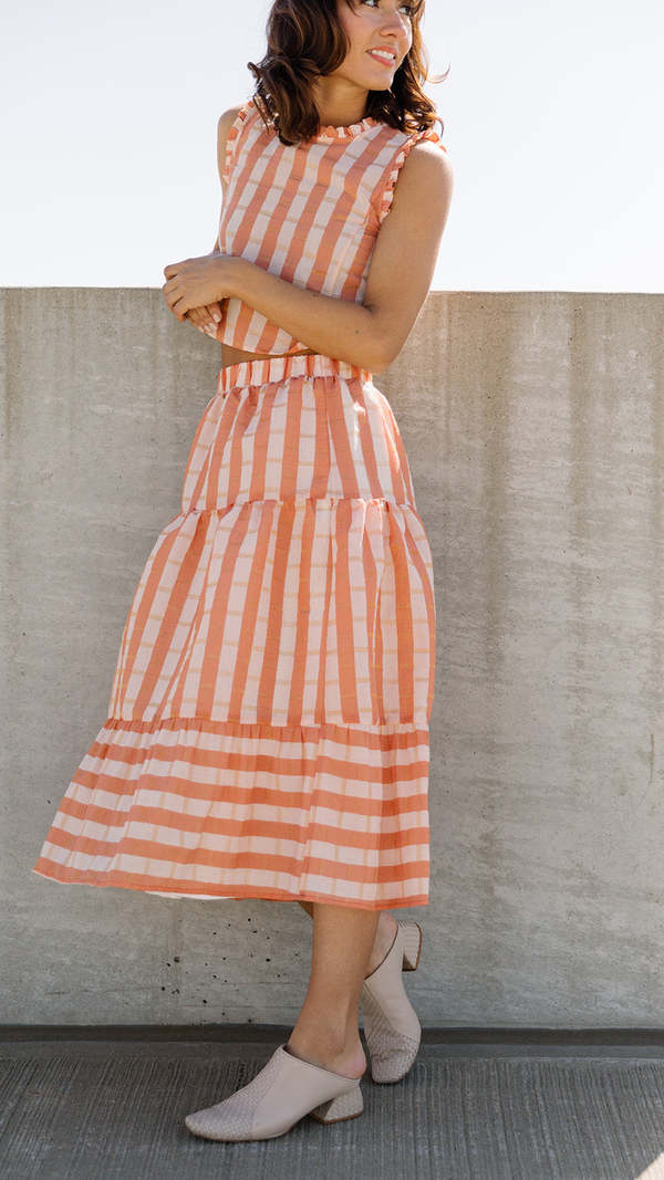 MAYA SKIRT - Peach